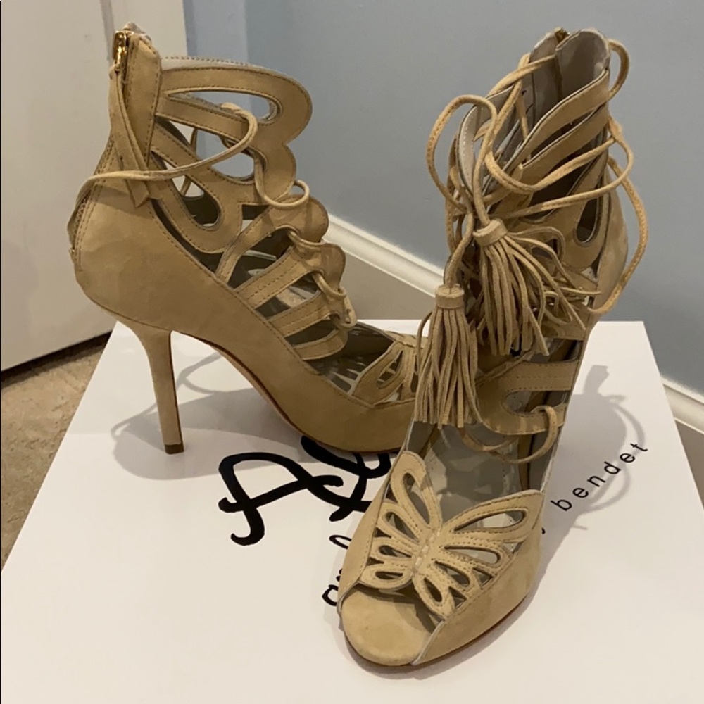 Alice and Olivia Suede Heels